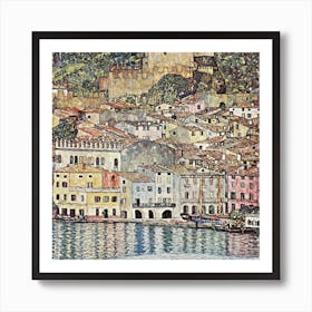 Malcesine Am Gardasee (1913), Gustav Klimt Art Print