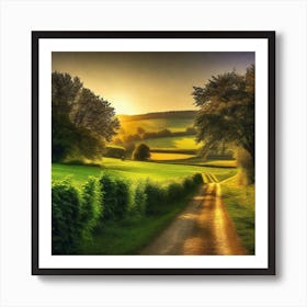 Country Road 17 Art Print