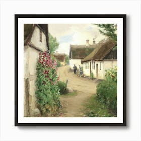 Cottages & Houses 1 Art Print