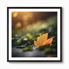 Autumn Leaf 1 Art Print