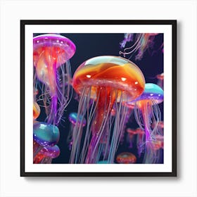 Jellyfish 5 Art Print