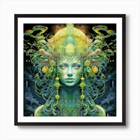 Ethereal Woman 3 Art Print