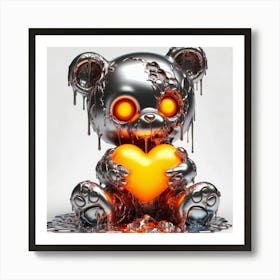 Teddy Bear 70 Art Print