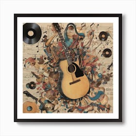 Acoustic Guitar Art Print