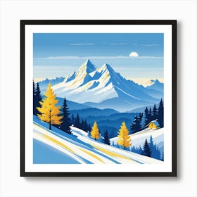 Winter Landscape 1 Art Print