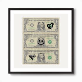 One Dollar Square Art Print