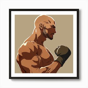 Boxer Art Print