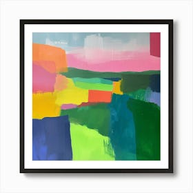 Abstract Park Collection Hampstead Heath London 3 Art Print