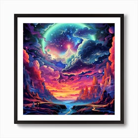 Lucid Dreaming 5 Art Print