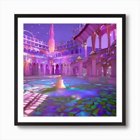 Cinderella Palace Art Print