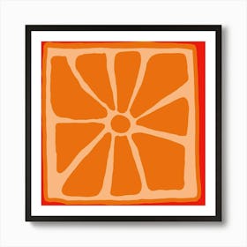 Orange Slice Art Print