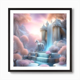 Fairytale Castle Art Print