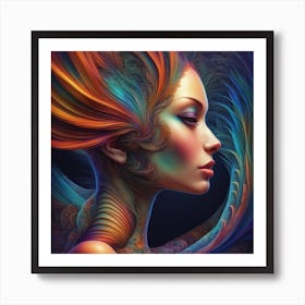 Psychedelic Art Art Print