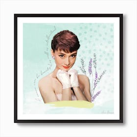 Audrey Hepburn II Art Print