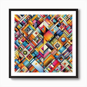 Abstract Painting 82 Art Print