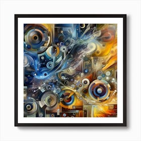 Abstract Painting 4 Art Print