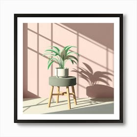 Plant In A Pot 1 Art Print