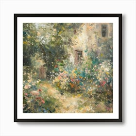 Nature Botanical Garden 1 Art Print