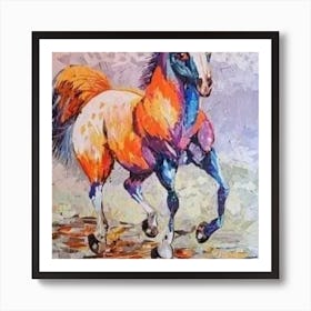 Horse Painting 1 Art Print