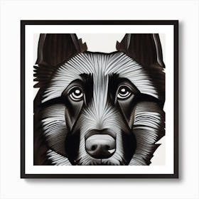 German Shepherd Art Print