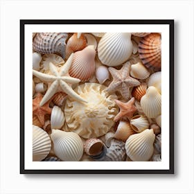 Sea Shells 6 Art Print