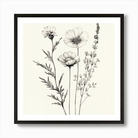 Wildflowers 12 Art Print