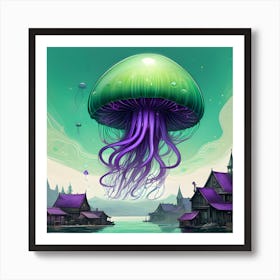 Jellyfish 2 Art Print