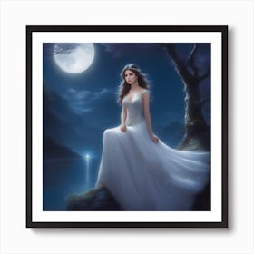 Full Moon 1 Art Print