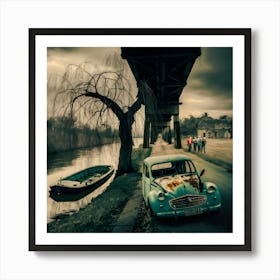 Dead Willow tree wall decor, Sinking canal boat painting, Old abandoned cottage art, River landscape artwork, Burnt wall art, Willow tree and stream canvas, Canal boat under bridge print, Abandoned cottage by river painting, Riverbank scene wall hanging, Vintage wall art collection, Nature-inspired wall decor, Rustic cottage artwork, Landscape canvas prints, Waterway scene painting, Decay-themed wall art, Vintage canal boat art, Willow tree and stream illustration, Bridge over river artwork, Rural landscape wall decor, Weathered cottage painting, Riverbank scenery canvas, Old-world charm wall art, Tranquil river scene print, Retro cottage wall hanging, Eerie landscape artwork, Streamside wall decor, Forgotten canal boat painting, Vintage cottage by river print, Faded wall art collection, Willow tree and stream mural, Bridge archway canvas, Countryside scene painting, Abandoned cottage wall hanging, Riverbank nostalgia artwork, Burnt wood wall decor, Decrepit canal boat print, Vintage riverside painting, Weathered bridge canvas, Derelict cottage art, Rural decay wall hanging, Streamside tranquility painting, Forgotten boat under bridge print, Vintage riverbank scene art, Willow tree and stream tapestry, Canal boat nostalgia wall decor, Old-world bridge canvas, Weathered cottage by river print, Vintage river landscape painting, Decay-themed wall tapestry, Countryside charm artwork, 10 Art Print