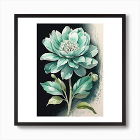 Peony Art Print