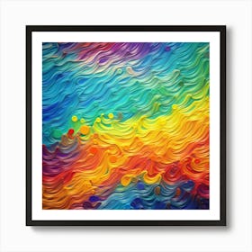 Abstract Painting 247 Art Print