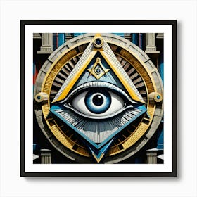 Eye Of God Art Print