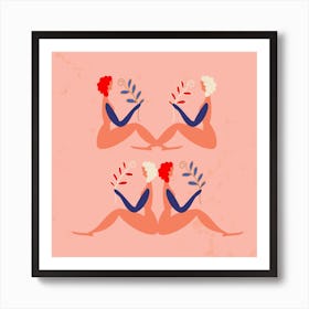 Equilibrio 2 Matisse Inspired Collection Art Print