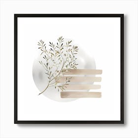 Eucalyptus Branch 1 Art Print