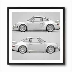 Porsche 911 Art Print