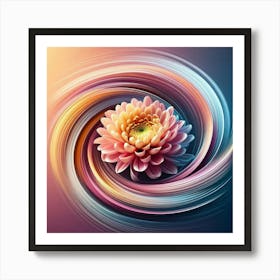 Chrysanthemum flowerChrysanthemum flower Art Print