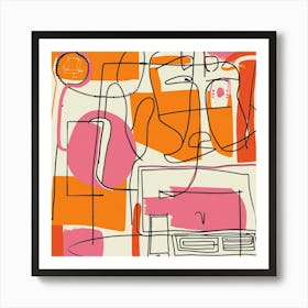 Abstract Painting 11 Art Print