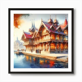 Fantasy Painting 1 Art Print