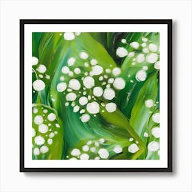 Flower of Lilies of the valley Art Print