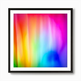 Colorful Brightness Colors Vibrant Pastel Power Gradient Vivid Luminous Radiant Bright S (15) Art Print