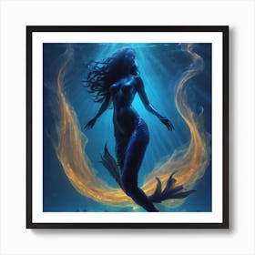 Mermaid 4 Art Print