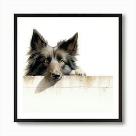 German Shepherd Art Print