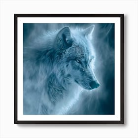 Wolf Art Art Print