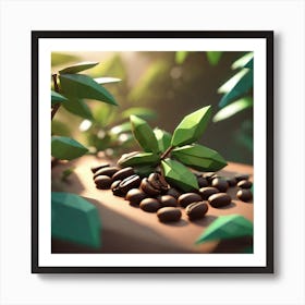 Coffee Beans 82 Art Print