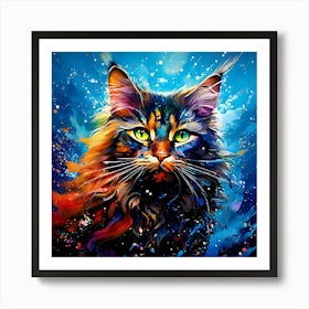 Coon Cat 1 Art Print