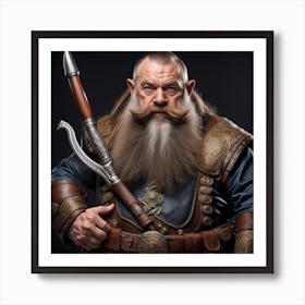 Viking Warrior 1 Art Print