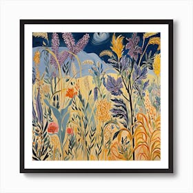 Wildflowers 1 Art Print