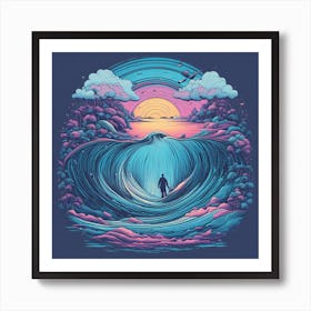 Dreaming Of The Ocean Art Print