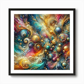 Abstract Painting 57 Art Print