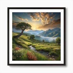 Nature art Art Print